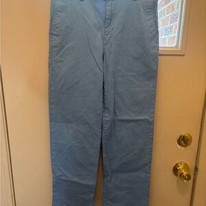 Vineyard Vines Kids Light Blue Casual Pants boys 16 adjustable waist